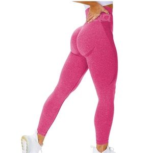 New Vital Seamless High Waist Tummy Control Butt Lifting Gym Capri Leggings
